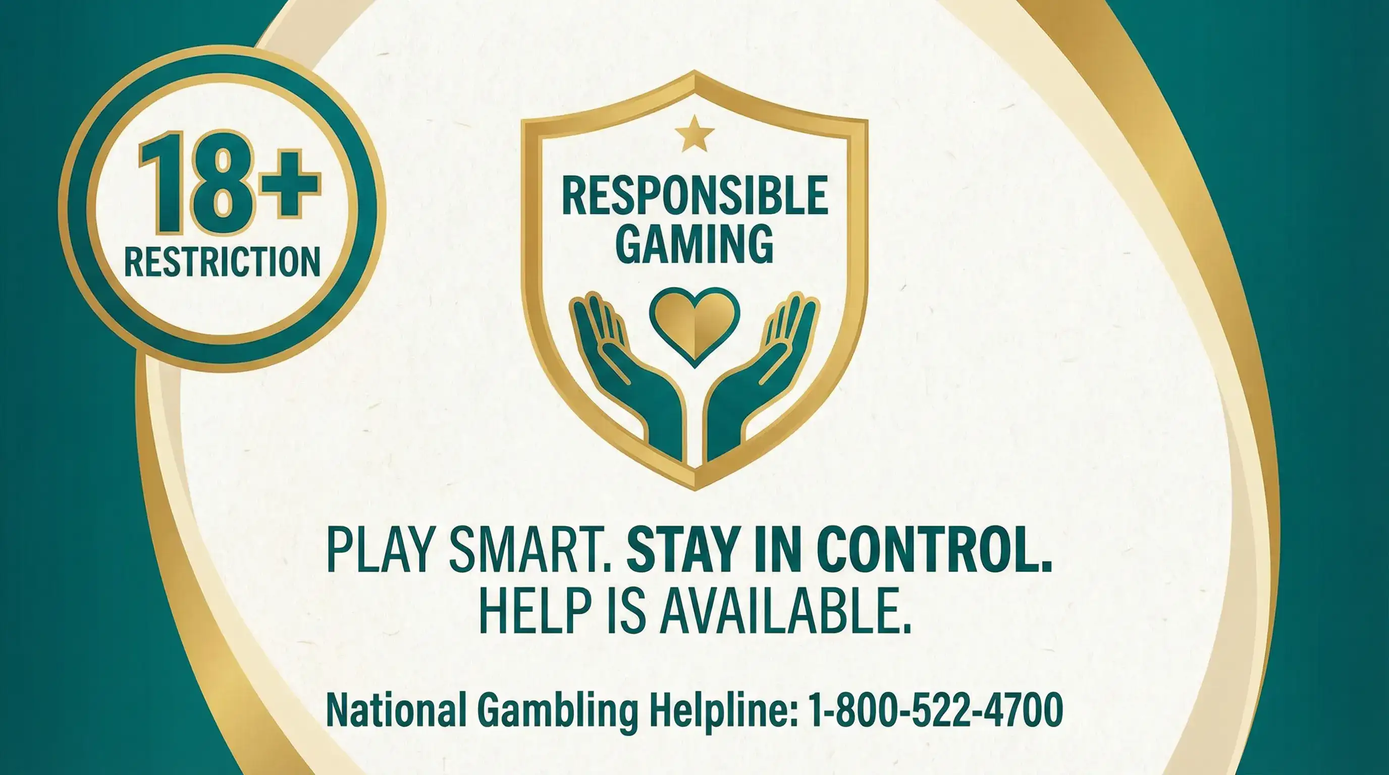 Jogo responsável - 18+ apenas